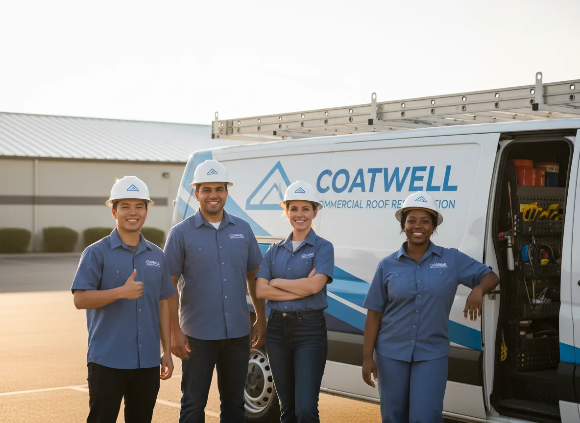 Commercial roof coating company in Fairfax, SD